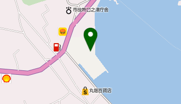 南島原市口之津支所の地図画像