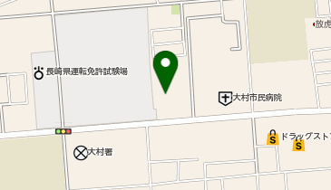 大村市役所西大村出張所の地図画像