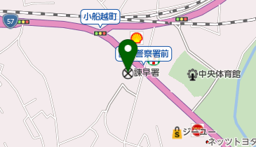 諫早警察署」(諫早市-警察署/交番-〒854-0062)の地図/アクセス