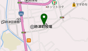 時津警察署の地図画像