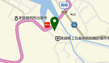 上五島保健所の地図画像