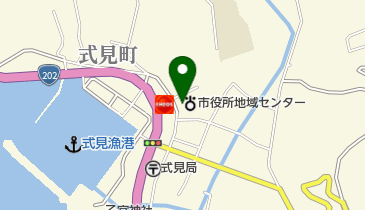 北消防署式見派出所の地図画像