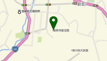 最教寺霊宝館の地図画像