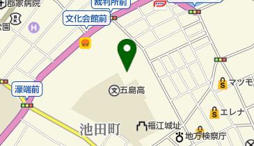 五島観光歴史資料館の地図画像