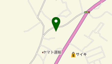 中尾斎場の地図画像