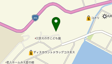 天の刻舞の浜斎場の地図画像