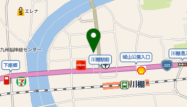 十八親和銀行川棚支店の地図画像