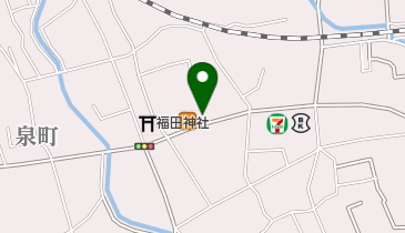 たちばな信用金庫福田支店の地図画像