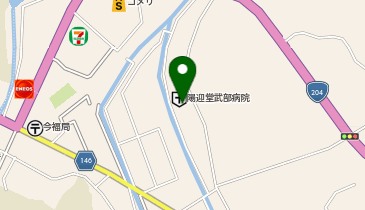 陽迎堂武部病院の地図画像