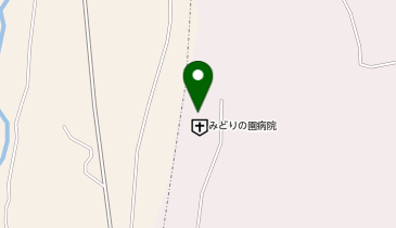 医療法人青藍会みどりの園病院の地図画像