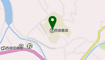 長崎県立西彼農業高校の地図画像