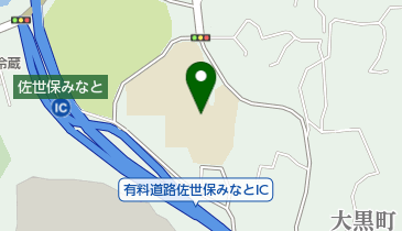 佐世保市立福石中学校の地図画像