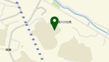 私立精道三川台中学校の地図画像