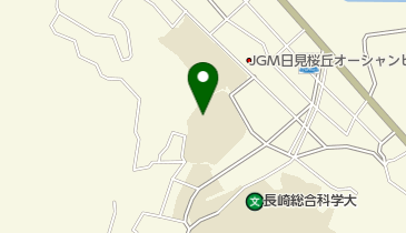 長崎市立日見中学校の地図画像