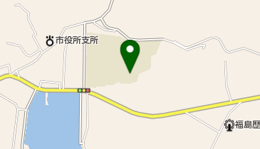 松浦市立福島中学校の地図画像