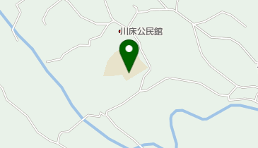 雲仙市立川床小学校の地図画像