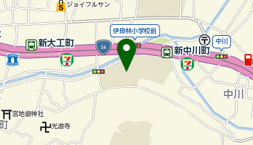長崎市立伊良林小学校の地図画像