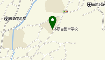 本原自動車学校の地図画像