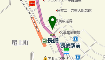 長崎医療こども専門学校本部キャンパスの地図画像