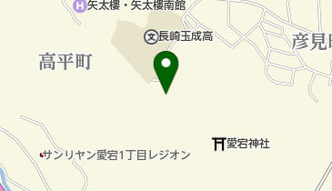 長崎医療技術専門学校理学療法学科・作業療法学科の地図画像