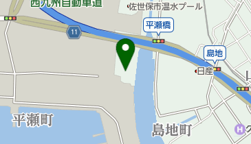 佐世保市立看護専門学校の地図画像