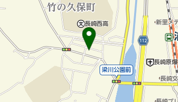 英進館長崎西前校高等部の地図画像