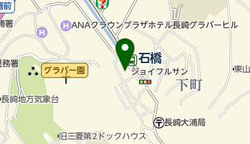 ジョイフルサン大浦店の地図画像