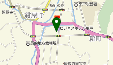 フードショップたけだ平戸店の地図画像