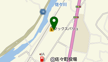 マックスバリュ佐々店の地図画像