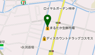 まるたか生鮮市場幸町店の地図画像
