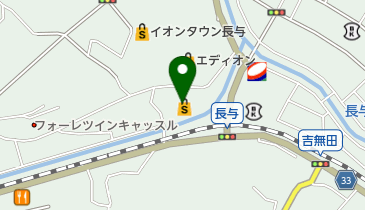 ララコープLaLaながよの地図画像