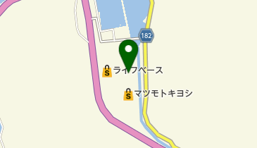 スーパーバリュータケスエ大浦店の地図画像