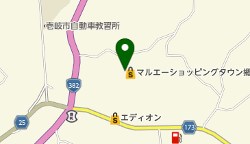 エレナFC壱岐郷ノ浦店の地図画像