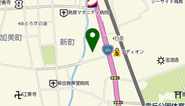 北野エース浜屋島原サロン店の地図画像