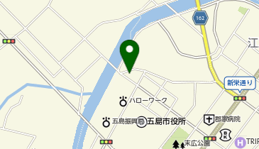 つばき屋福江店の地図画像
