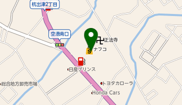 ホームプラザナフコ南大村店の地図画像