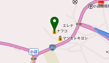 ホームプラザナフコ西海店の地図画像