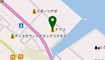 ホームプラザナフコ時津店の地図画像