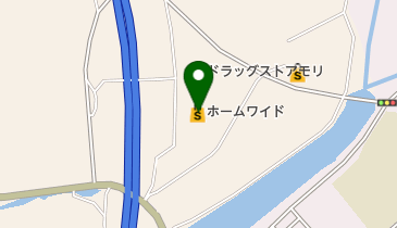 ホームワイド溝陸店の地図画像