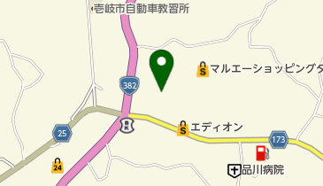 マルエーショッピングタウン郷ノ浦生活館の地図画像
