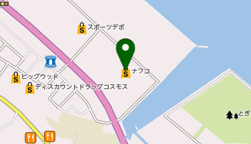ホームプラザナフコ時津店(資材館)の地図画像