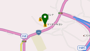 マツモトキヨシ西海店の地図画像