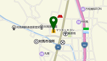 マツモトキヨシ厳原Part1店の地図画像