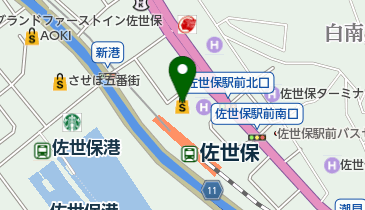 えきマチ1丁目佐世保の地図画像