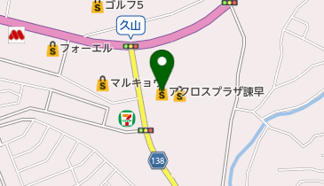 アクロスプラザ諫早の地図画像