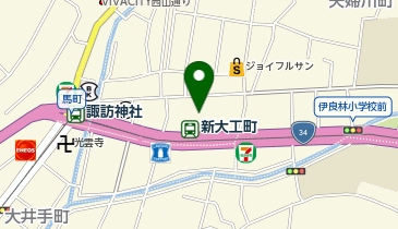 新大工町ファンスクエアの地図画像