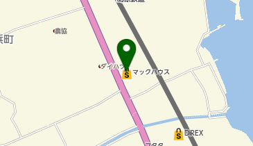 マックハウス島原店の地図画像