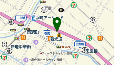 靴下屋長崎浜町店の地図画像