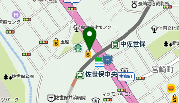 ミキハウス佐世保西沢本店の地図画像
