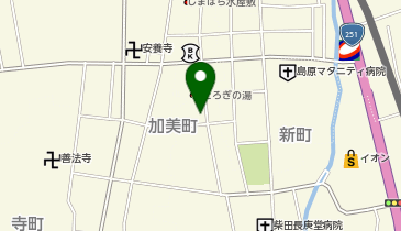 ミキハウスメルヘンの地図画像